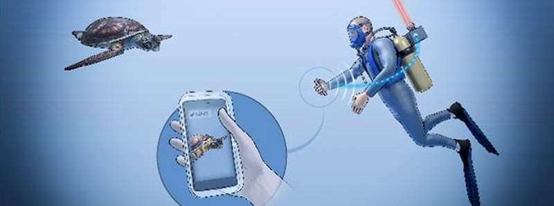 Aqua-Fi è un sistema wireless subacqueo