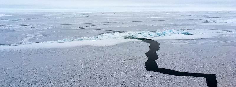 Il movimento del ghiaccio marino nell’Artico