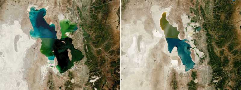 Cause del prosciugamento del Great Salt Lake