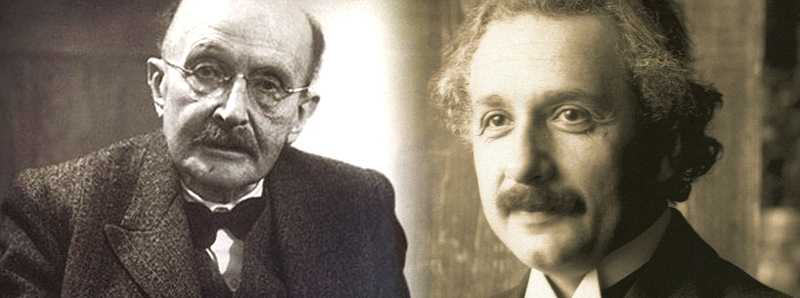 I punti di vista di Albert Einstein e Max Planck