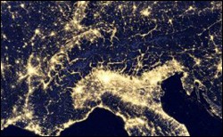 Inquinamento luminoso in Svizzera: i LED peggioreranno la situazione