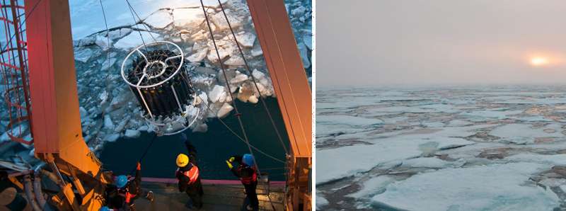 Il vortice di Beaufort nell'Oceano Artico si è stabilizzato